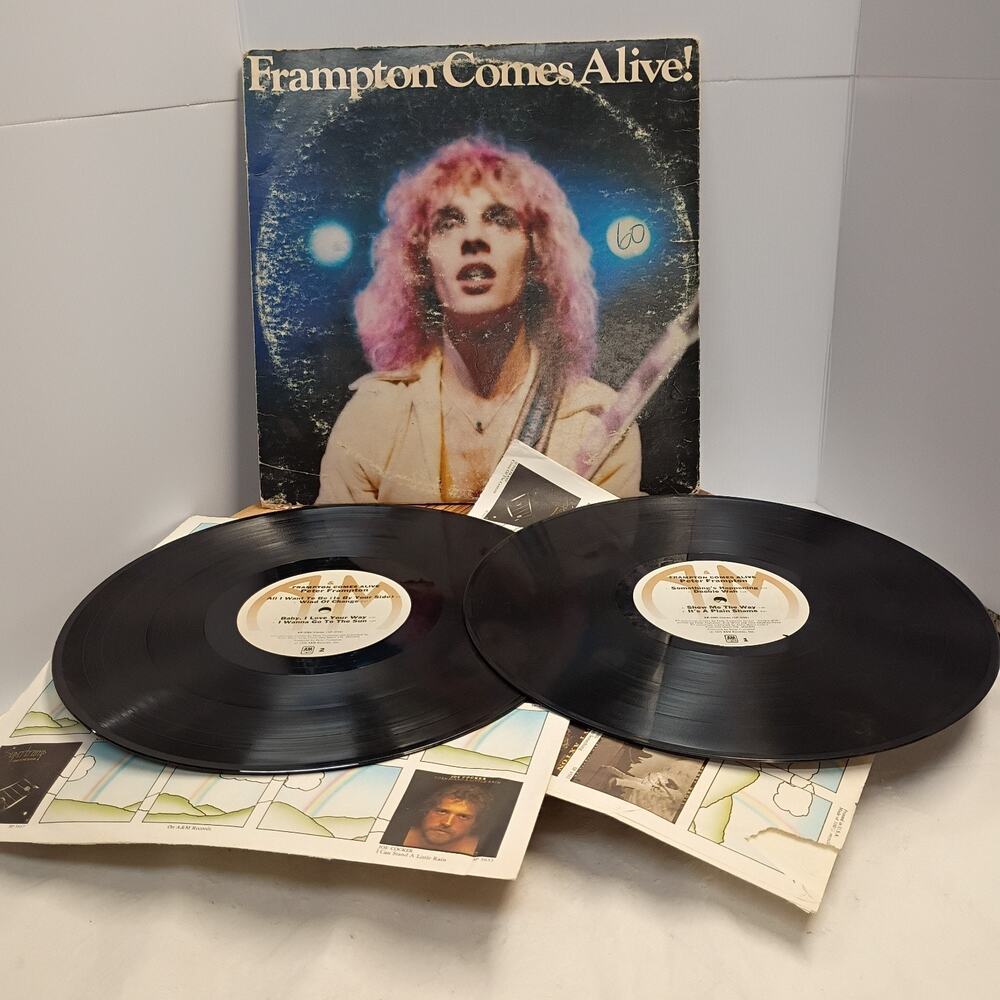 Peter Frampton Comes Alive Vinyl 2 LP Orig Record